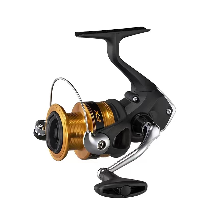 Carrete de pesca Original FX 1000, 2000, 2500, 2500HG, C3000, 4000, 2 + 1, arrastre BB, 4kg/8,5 kg, carrete de Metal, shimano