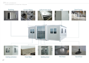 40ft erweiterbares Container haus mit 2 Schlafzimmern und begehbaren Schränken - Product Image 4