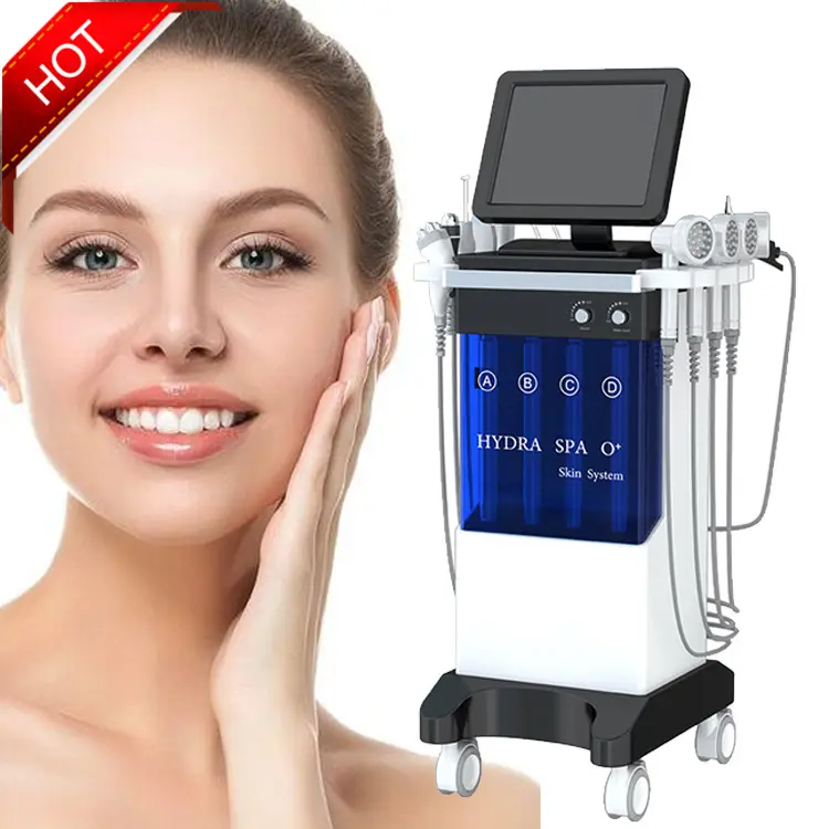Máquina facial de hidratação, máquina para lifting facial com queixo fino, bela máquina de hidratação facial para pele