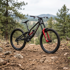 VENTE/ENCHÈRE Vélo de route Demo11 SRAMXX DH/RockShox UltimateDH - Cadre en titane, fourche en carbone, léger, JUMP - Product Image 3