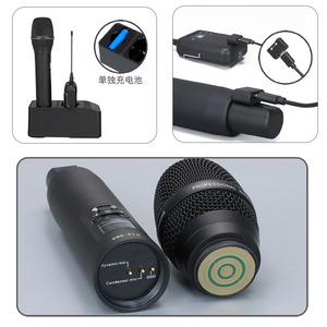 GAW-020 recordio mới được thiết kế tiếng ồn hủy bỏ uhfwireless sạc <span class=keywords><strong>Microphone</strong></span> - Product Image 5