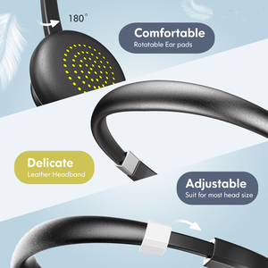 Tai nghe Trọng lượng nhẹ với tiếng ồn hủy bỏ Microphone sạc đứng tùy chọn kết nối hai thiết bị cùng một lúc - Product Image 6