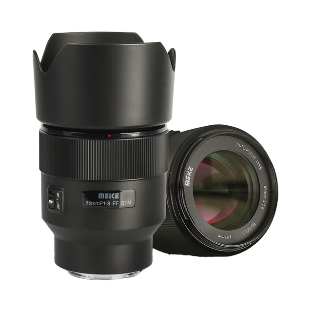 Mei-ke 85mm F1.8 Auto Portrait Lens so Ny E Mount Cameras Full Frame Mirrorless Lar Aperture A9 Iii Ii