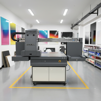 Pabrik CE Grosir Printer UV Flatbed 3D Ukuran A0 Industri i3200 HD i3200 i1600 24x36 inci untuk Aluminium Karton Tinggi 20cm