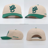 Nuevo Diseño, Directo de Fábrica, Gorra de Béisbol Deportiva de Dos Tonos con Logotipo 3D Bordado Personalizado, Personalizable para Clubes y Empresas