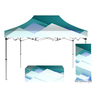 Tenda Pesta Kustom dengan Pengait Lampu Dekoratif