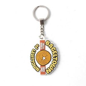 <b>Custom</b> Logo <b>Key</b> Chain Pvc Embossed Rubber Keychains 2D /3D Soft PVC Keychain Keyring - Product Image 3