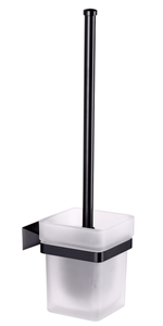 Accessoires de toilette noir mat OEM ODM en laiton ensemble d'accessoires de quincaillerie de salle de bain 6 pièces - Product Image 5