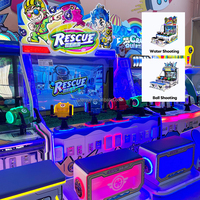Machine de jeu de tir à l'eau, machine d'arcade de sauvetage en cas de crise, machine de rachat de tickets, machine de jeu interactive électrique parent-enfant