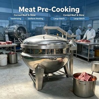 Autocuiseur industriel de qualité commerciale pour la transformation de la viande