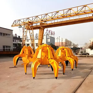 Seau hydraulique <span class=keywords><strong>Orange</strong></span> <span class=keywords><strong>Peel</strong></span> <span class=keywords><strong>Grab</strong></span> 5 tonnes pour usine sidérurgique - Product Image 6