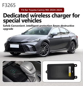แท่นชาร์จไร้สายในรถยนต์สำหรับ Toyota Camry รุ่นที่ 9 ปี 2024-2025 รองรับ OEM ODM ระบบ Qi - Product Image 2