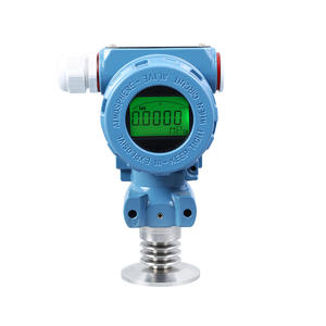 PCM450KF-H Sanitary Pressure Transmitter 50.5mm Digital Display Diffused <b>Silicon</b> IP65 Stainless Steel 4-20mA Output - Product Image 1