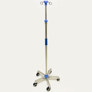 Soporte IV Heng Longhao C01, Carro de Hospital Móvil con Ruedas de Acero Inoxidable, Soporte para Suero - Product Image 2