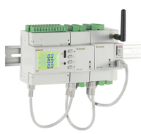 Medidor de Potencia Multi-Loop IoT Acrel ADW210 con CT de Núcleo Dividido, 4 Circuitos, 4G LORA WIFI para Retrofit de Gabinetes