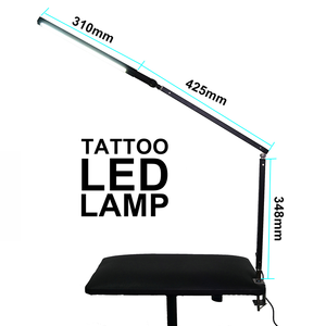 โคมไฟ LED ปรับระดับได้สำหรับช่างสัก ใช้ในสตูดิโอแบบพกพา เหมาะสำหรับช่างสักและร้านเสริมสวย - Product Image 2