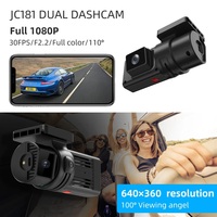 Caméra embarquée JIMI JC181 avec double caméra, diffusion en direct, point d'accès Wi-Fi, DVR, suivi GPS, mini traceur GPS 4G pour voiture