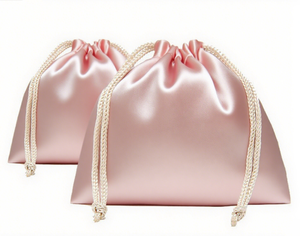 Túi Đóng Gói Đựng Quần Áo Sa Tanh Cỡ Lớn Tùy Chỉnh Túi Dây Rút Chống Bụi In Logo - Product Image 5