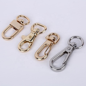 Cao đánh bóng vàng sang trọng xoay Snap hook & VUÔNG Cơ Sở Kim Loại <span class=keywords><strong>clasp</strong></span> | sinh thái thân thiện cho Túi dây đeo và ví phần cứng - Product Image 4