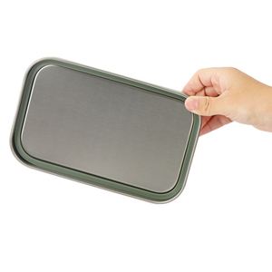 Recipiente de Acero Inoxidable para Preparación de Alimentos con Tapa de Clip Segura, Sellado de Silicona a Prueba de Fugas, Ligero para Viajes - Product Image 5