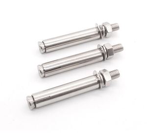 Boulon <span class=keywords><strong>d</strong></span>'expansion à enfiler en acier inoxydable et acier au carbone avec écrou, vis à tête cylindrique M4 - Product Image 2