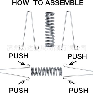 สปริงโช้คอัพสำหรับสุนัข Eda ทำจากสแตนเลส 304 ทนทาน ใช้สำหรับสายจูงสุนัข - Product Image 5