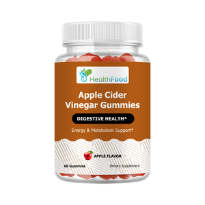 High Absorption Pure Apple Cider Vinegar ACV Gummies Cleanse Detox Fat Burner Vegan Gummies Apple Cider Vinegar Apple Flavor - Product Image 1