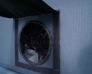 Tenda Atap Mobil Desain Baru Willpower 2 Musim untuk Petualangan Luar Ruangan Berkemah, Bahan Oxford, Tangga Aluminium untuk Penggunaan Offroad 4x4 - Product Image 3