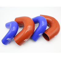 Tuyau coudé en silicone à 135 degrés tuyau turbo de radiateur en silicone renforcé universel haute température pour camions automobiles