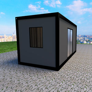 Casa prefabricada de 20 pies, casa contenedora modular de lujo, casa contenedora prefabricada pequeña móvil - Product Image 1