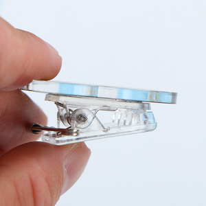 Acrylic PP Clip Tùy Chỉnh Dễ Thương Pet Mèo Avatar Đa Chức Năng Máy Tính Xách Tay Kiểm Tra Giấy Lưu Trữ Memo Clip - Product Image 3