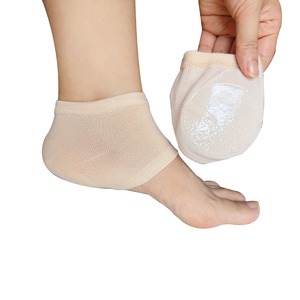 Chaussettes hydratantes pour talons, à bout ouvert, en gel, pour réparer les talons fendillés et les pieds secs et durs chez la femme - Grande Vente - Product Image 3