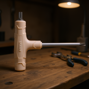 Fervi <b>Torx</b> Key With Plastic Handle 10mm L1 L2 L3 Length - Product Image 3