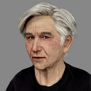 बूढ़े आदमी ने सिलिकॉन मास्क फिल्म-ग्रेड फुल-हेड भेस फिल्म-ग्रेड फुल-हेड भेस - Product Image 3