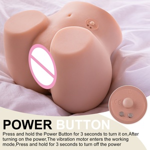 Masturbatore Realistico Vibrante per Uomini, in TPR Morbido, Torso Portatile, Spedizione Discreta e Confezione Privata - Product Image 3