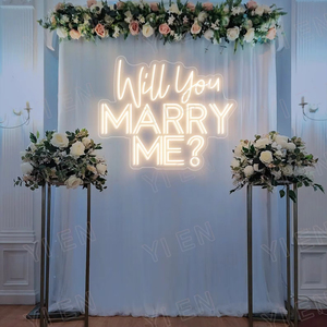 Tùy chỉnh <span class=keywords><strong>Led</strong></span> với chủ sở hữu cơ sở để lại một tin nhắn cho âm thanh lưu bút thiết lập tiếp nhận đám cưới Neon dấu hiệu - Product Image 5