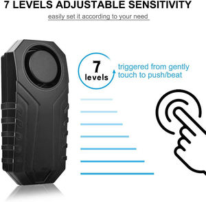 Nuevo a prueba de agua fácil operación 113dB alto volumen SOS función de ayuda Anti pérdida alarma antirrobo motocicleta bicicleta alarma de seguridad - Product Image 6