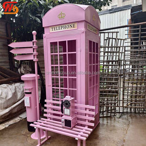 Prix d'usine Cabine téléphonique autoportante détachable pour foires florales, Cabine téléphonique Golden Book Audio, Cabines téléphoniques de <span class=keywords><strong>mariage</strong></span> - Product Image 4