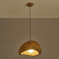 Lampes suspendues vintage Wabi-Sabi en fer, hauteur réglable, design créatif et unique, pour salle à manger, comptoir de bar, villa de luxe