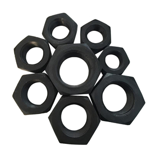 Astm A563 Iso 4161 di qualità <span class=keywords><strong>10s</strong></span> pesante ossido nero dadi esagonali - Product Image 5