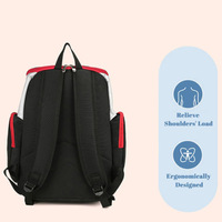 Sac à dos de sport extérieur personnalisé pour le basketball, le football, l'école, les voyages, imperméable, antivol, léger, en polyester, pour ordinateur
