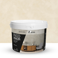 Fourniture directe peinture acrylique de qualité supérieure déco stuc Opaco Sabbia bonne résistance au récurage revêtement liquide étanche
