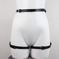 Harnais en cuir sexy, harnais punk, menottes, bandeau pour les yeux, jouets érotiques pour adultes, dispositifs de retenue BDSM, attaches SM