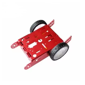 Roboter auto aus Aluminium legierung Intelligentes Fahrgestell aus Aluminium legierung 2-Rad-Auto DIY-Modul A30 - Product Image 3