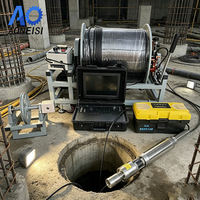 Cámara Subterránea para Entornos Extremos con Kit de Mantenimiento Incluido, Lente de Cristal de Zafiro, Equipo Versátil para Inspección de Pozos de Agua