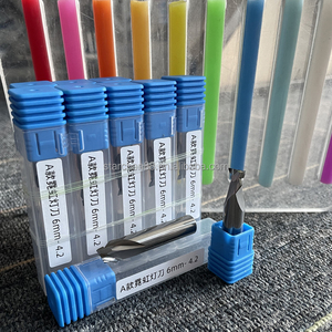 Led Neon dấu hiệu bảng Acrylic 4.2mm 5.8mm độ sâu 6mm Công cụ Cắt 8mm 12mm CNC rắn Carbide cuối nhà máy - Product Image 5