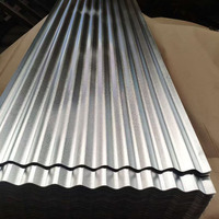 Tôle ondulée GI à paillettes régulières de haute qualité pour la construction de toitures - Soudée et pliée en vrac