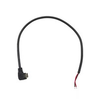 Cable de alimentación con conector USB 2.0 A macho tipo C de 2 y 4 pines, con cabezal en ángulo, para soldar, línea de reparación DIY, 0.25M, 0.3M, 1M