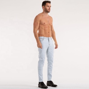 Designer personalizzati Mens elegante Jeans Denim Pent <span class=keywords><strong>pantaloni</strong></span> <span class=keywords><strong>Skinny</strong></span> <span class=keywords><strong>uomo</strong></span> produttore - Product Image 2
