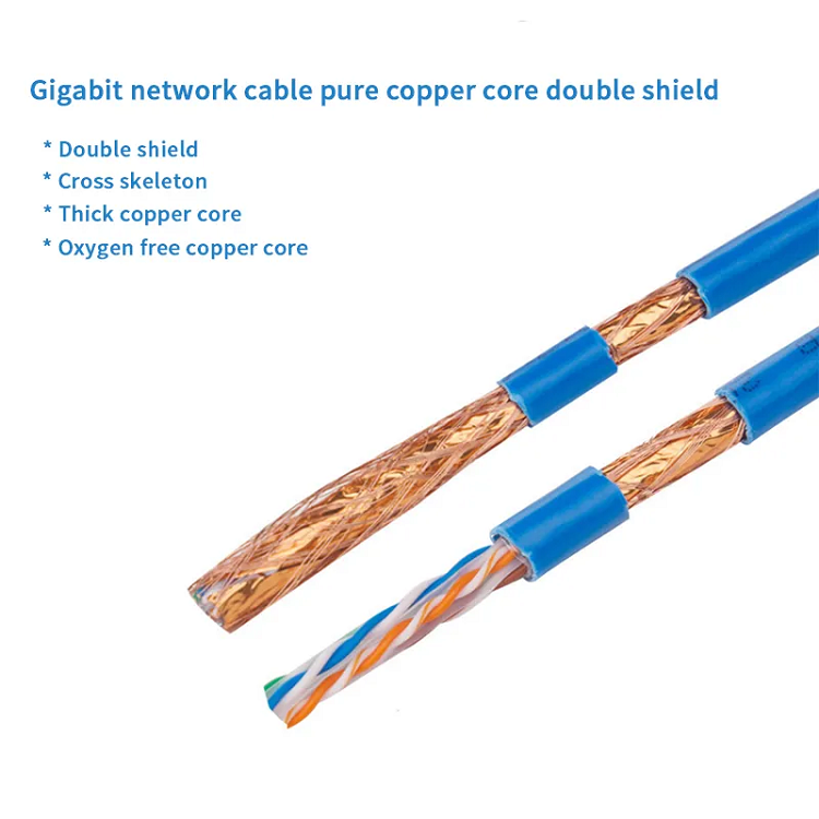 Поставщик 23awg полный медный рулон цена комнатный FTP SFTP UTP Lan Ethernet сеть 305 м Cat 6 Cat6 кабель